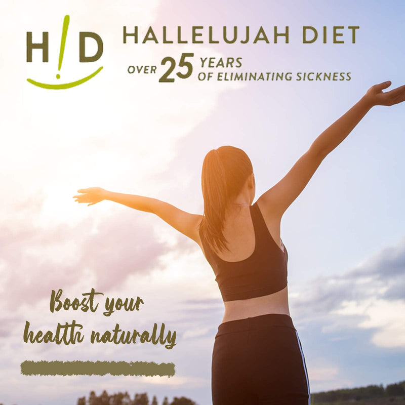 [Australia] - Hallelujah Diet Organic BarleyMax - Barley and Alfalfa Grass Juice Powder, Original, 4.2oz (30 Day Supply) 