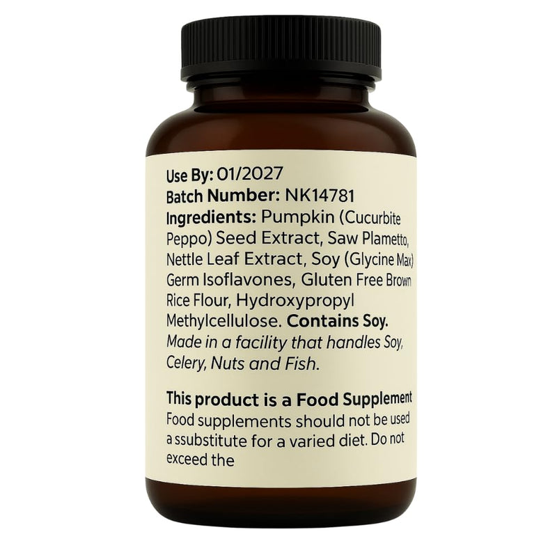 Natural Prostate Support Supplement to Promote Healthy Prostate Function Tablets/Capsules