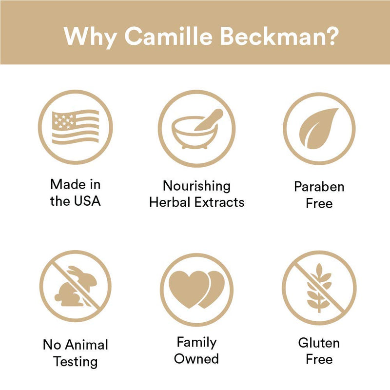 [Australia] - Camille Beckman Romantic Manicure Gift Set, Tuscan Honey, Glycerine Hand Therapy 6 oz, Premium Crystal Nail File 