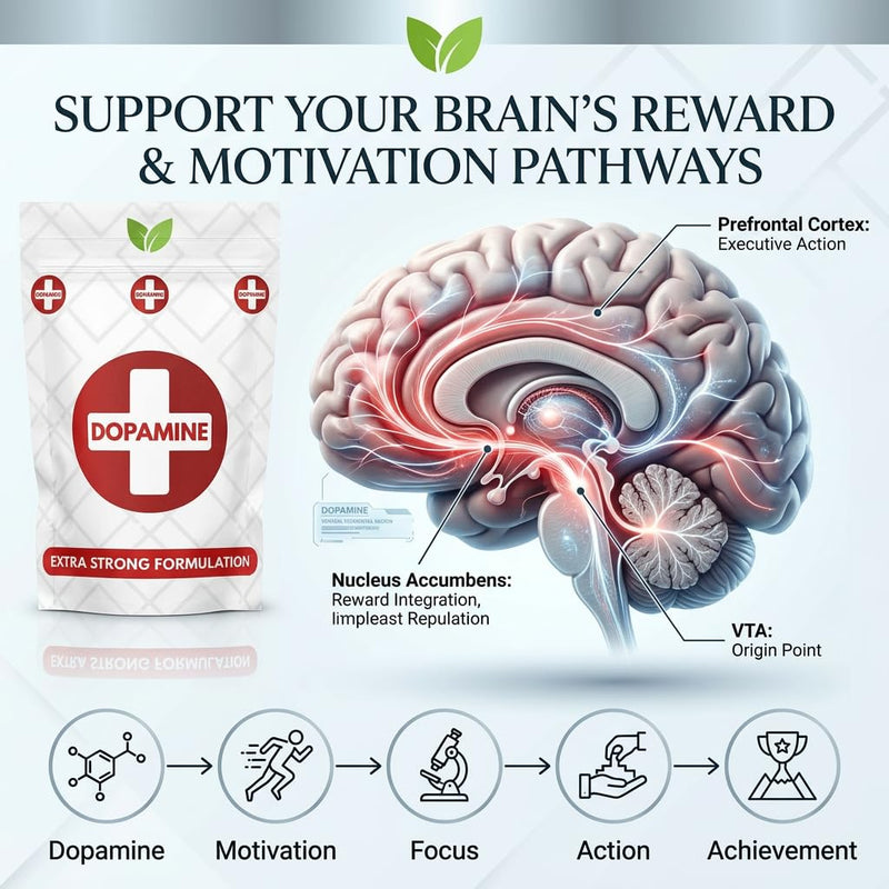 Dopamine Mood Patches | High Strength Energy Support - 90 Pack