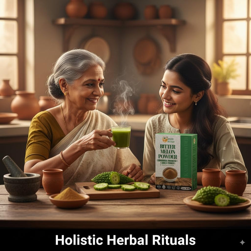 [Australia] - Bitter Melon Powder (Karela, Momordica Charantia), 100% Natural, Non-GMO, Gluten-Free, Supports Healthy Lifestyle & Wellness, 5.3 oz / 150 gm Karela / Bitter Melon / Momordica Charantia Powder 