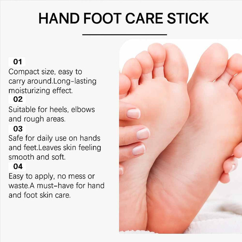 [Australia] - Crack Feet Prevention Stick, Heel Cream For Dry Cracked Feet, Foot Care Cream Moisturizing Foot Balm, Remove Dead Skin And Softening Dry Skin (Pink+Blue) Pink+Blue 