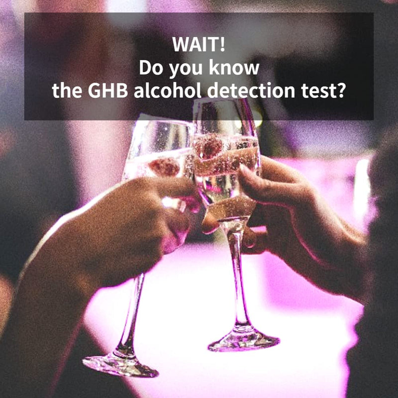 Spiked Drink Tester | Sticker Type Alcohol GHB Detection, G-Check (Green) | Check for Drink Spiking