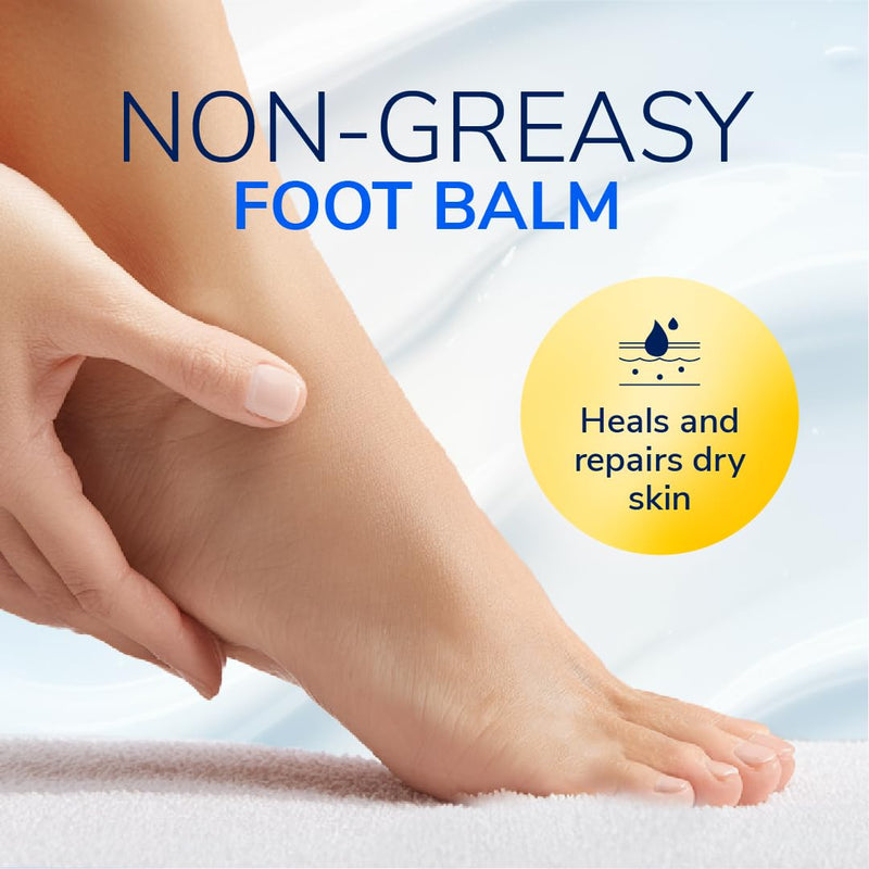 Dr. Scholl's Severe Cracked Heel Repair Restoring Balm 2.5oz, with 25% Urea for Dry, Cracked Feet, Heals and Moisturizes for Healthy Feet, Epsom Salt Soothes, Safe for Diabetics, 3-pack 2.5 Ounce (Pack of 3)