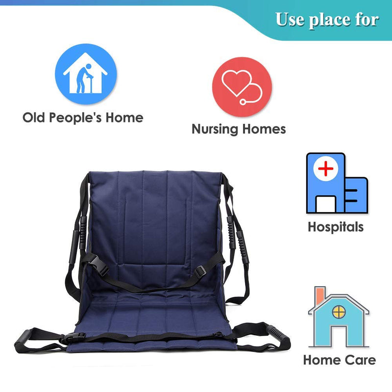 [Australia] - Transfer Sling For Elderly And Disabled Patient Lift Transfer Belt Board From Bed To Wheelchair Emergency Evacuation Chair Pad Home Portable Stair Assist Devices Car Slide Board For Transferring 