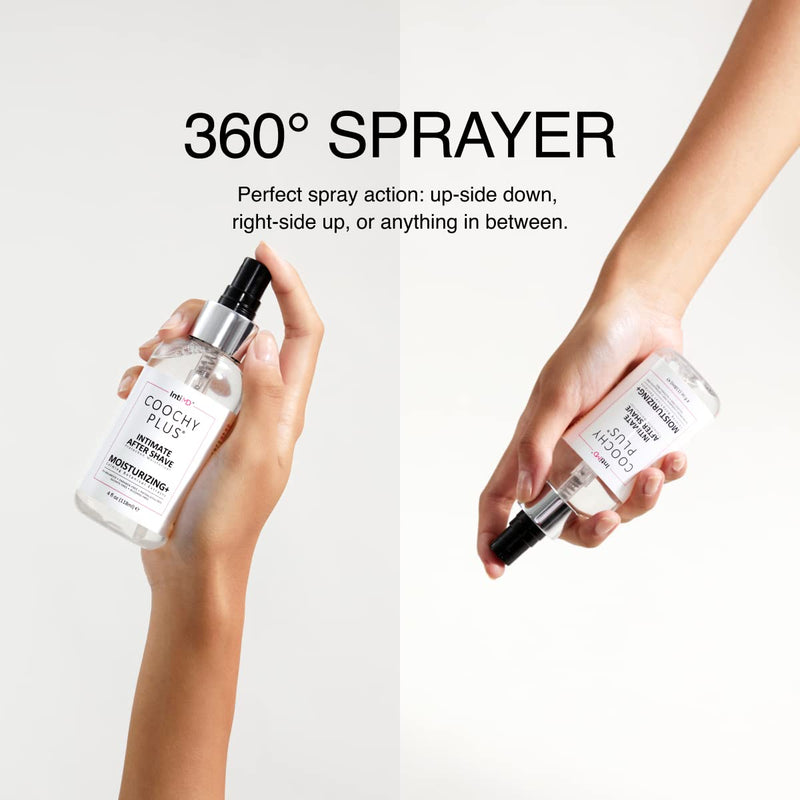 IntiMD COOCHY Intimate After Shave Protection Moisturizer Plus By : Delicate Soothing Mist For The Pubic Area & Armpits – Antioxidant Formula For Razor Burns, Itchiness & Ingrown Hairs