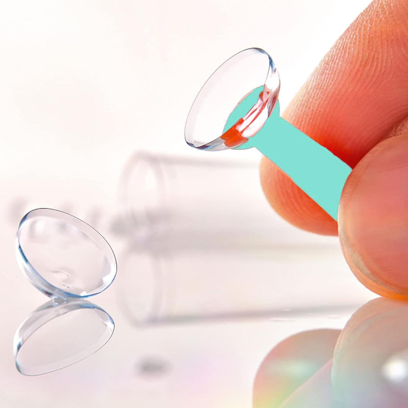 [Australia] - Yuqilin Pack of 12 contact lens insertion aids, silica gel lens aid, individual package contact lens vacuum cleaner, safe contact lens aid, for parties, dates, travel, business trips, excursions 