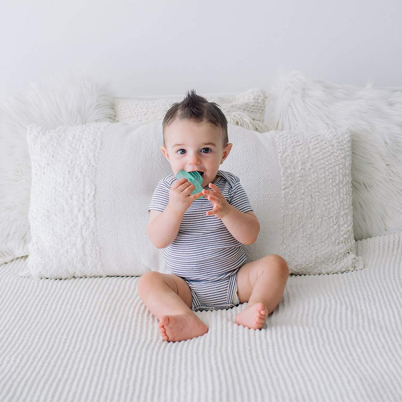 [Australia] - Itzy Ritzy Water-Filled Teethers - Cold Cutie Coolers Textured On Both Sides to Massage Sore Gums & Emerging Teeth - Can Be Chilled in Refrigerator, Set of 3 Green Cactus Water Teethers 