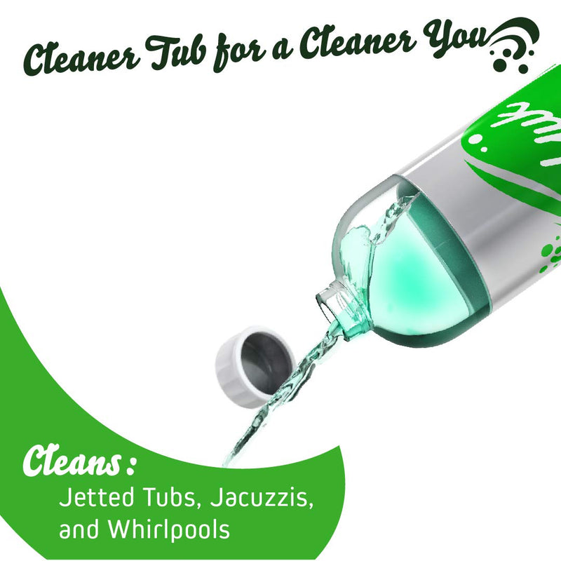 [Australia] - Oh Yuk Jetted Tub Cleaner for Jacuzzis, Bathtubs, and Whirlpools - 16 Ounces 16 Fl Oz (Pack of 1) 
