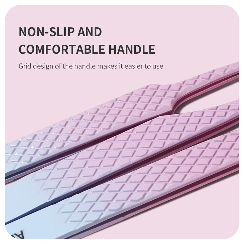 Eyelash Extension Tweezers,Fiber Tip Grip Boot Volume Lash Tweezers,Professional Pointed Lash Extension Tweezers for Easy Lash Application and Removal(2Pcs-F06/08) 2pcs-f06/08