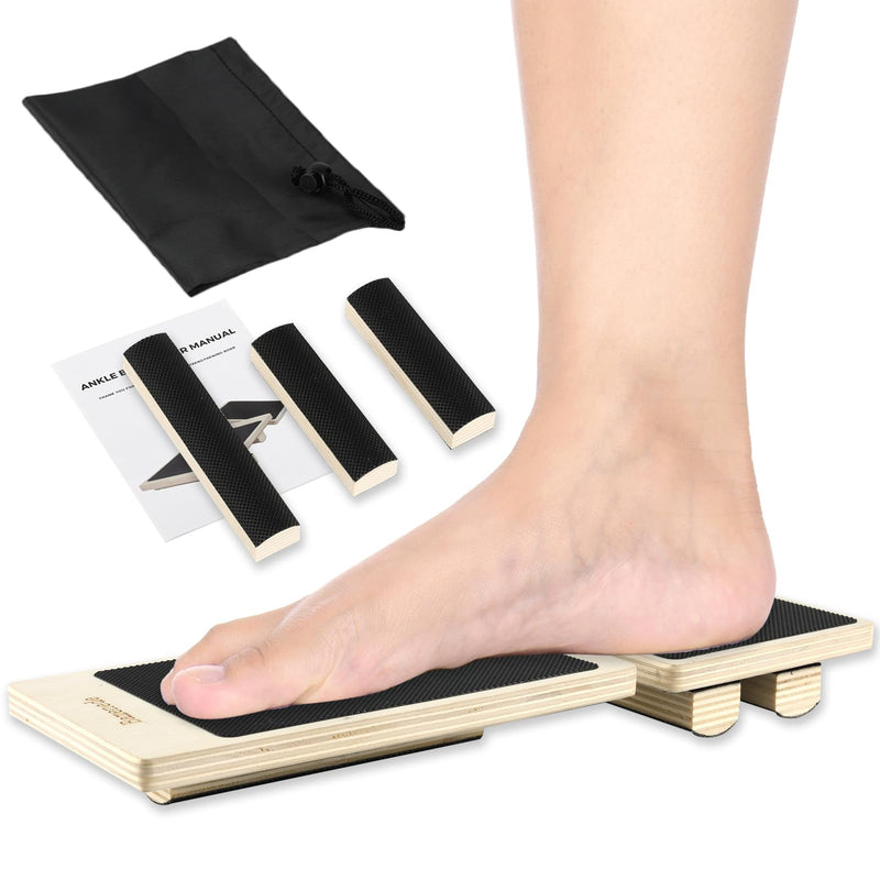 Ankle Foot Strengthener Axis Board Single Leg Ankle Balance Board Blackboard Foot Trainer for Stability Exercise Physical Therapy for Plantar Fasciitis Relief Strengthening Equipment