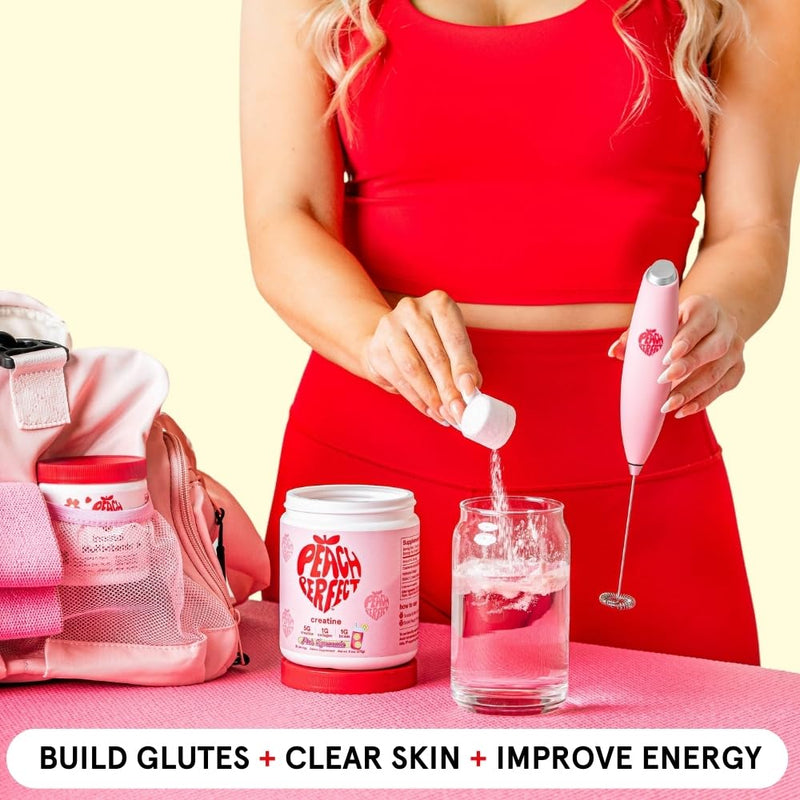 [Australia] - Creatine for Women Booty Gain, Muscle Builder, Energy Boost, Pink Lemonade, Cognition Aid | Collagen, BCAA, Lean Muscle, Vegan Monohydrate Micronized Powder, Alt Creapure,30 Ser 9.6 Ounce (Pack of 1) 