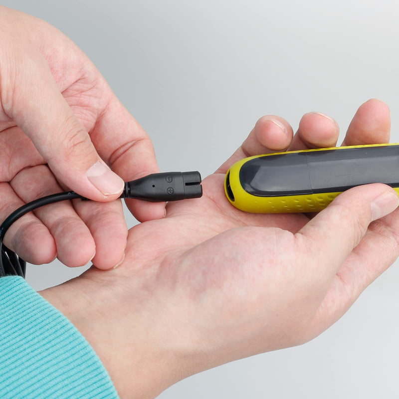 [Australia] - 4.3V Philip Shaver Power Supply Charger, Beard Trimmer Power Supply Charger for Philip One Blade QP2520, MG3740/ MG5730/ MG5720/ MG3720/ MG3730 Multigroom, Replacement A00390 Phillips Charging Cable 