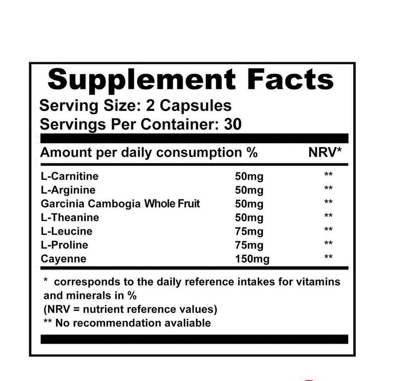 SlimPulse Weight Management - Natural Ingredients 60 Capsules - Fitness Hero Supplements