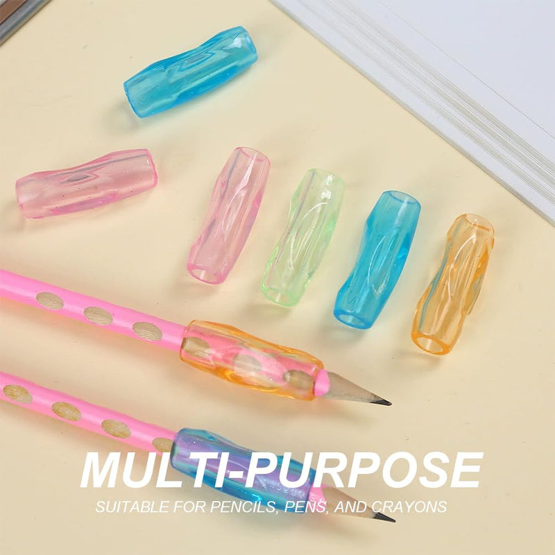 [Australia] - CCLKHY Pack of 4 silicone pen grips, writing aid grip, pencil grips, for children, students 