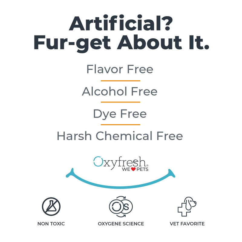 Oxyfresh Premium Pet Dental Kit for Dogs & Cats – Easy Solution for Fresh Breath, Clean Teeth, Control Plaque & Tartar – Vet Formulated Pet Toothpaste 1oz + Water Additive 3oz + 3 LG Brushes Kit Small Kit