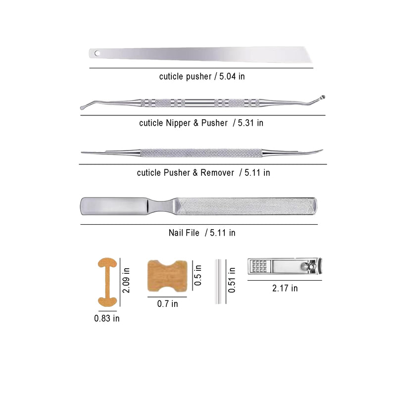 Professional Ingrown Toenail Treatment Set with Breathable Ingrown Toenail Strips,Ingrown Toenail Removal Kit,Curved Toenails Corrector Patch, Ingrown Toenail Corrector Tool Set for Home Use
