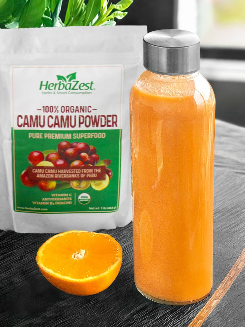 Camu Camu Powder – 7oz, Pure, Vegan & Vitamin C-Rich