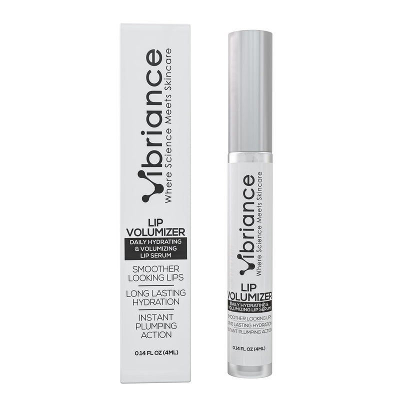 Vibriance Hydrating Lip Volumizer - Plumping Lip Gloss with Hyaluronic Acid - Lip Plumper Smooths Lines and Wrinkles | 0.14 fl oz (4 ml)