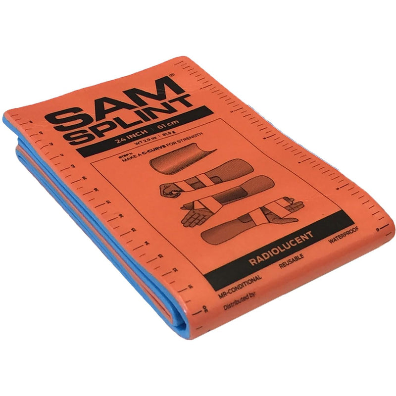 SAM SPLINT - ORIGINAL 24" FLAT- ORANGE/BLUE