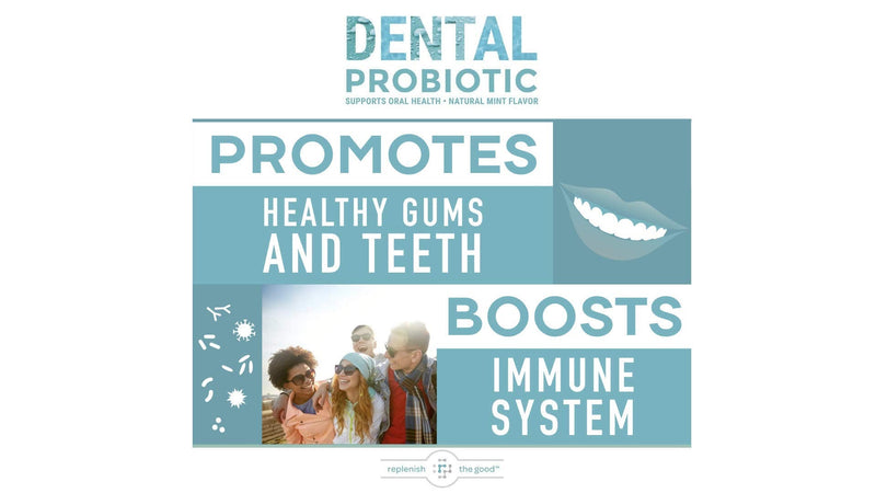 [Australia] - Dental Oral Probiotic, 60 Chewable Tablets - Supplements w/BLIS K12 & M18 - Bad Breath Treatment for Adults - Boosts Oral Health - Fights Halitosis, Tooth Decay, Strep Throat (Mint Flavor) 60 Count (Pack of 1) 