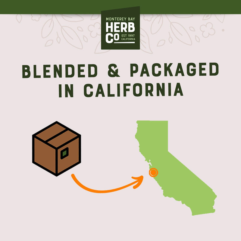 [Australia] - Monterey Bay Herb Co. Pau D’arco Herbal Tea | All-Natural & Caffeine Free | Approximately 200 Tea Bags | 1 LB 