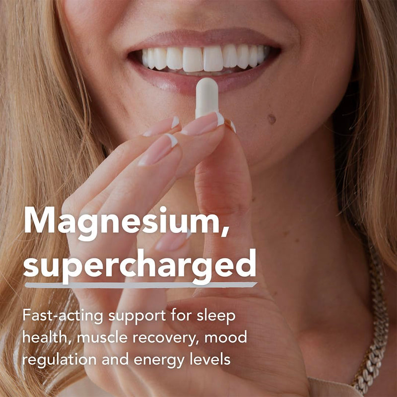 Zooki Liposomal Magnesium Bis-Glycinate 840mg Capsules, High Strength Magnesium Supplement, Sleep Muscle Relaxation Support, Magnesium Bisglycinate Capsules, Vegan Capsules (60 Capsules, 30 Servings)