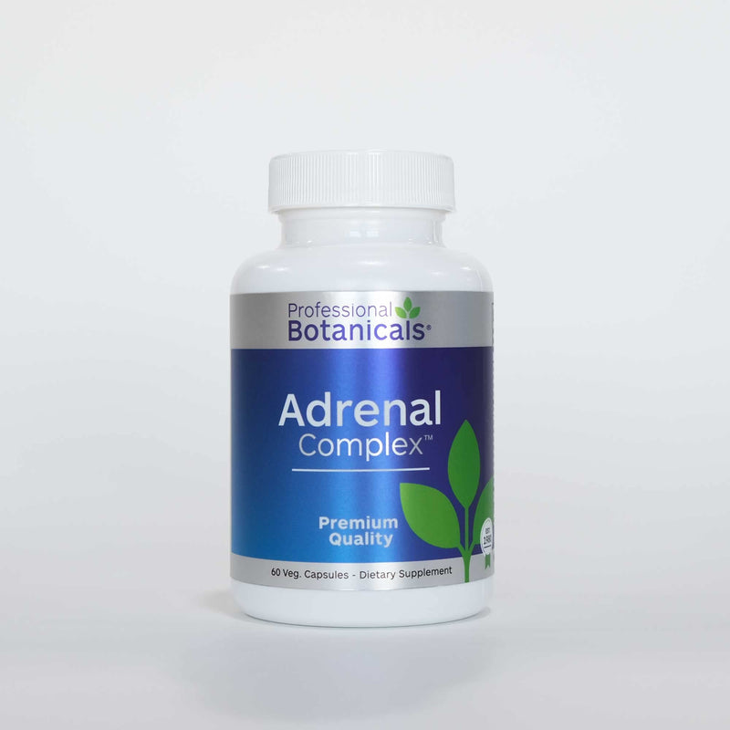 Professional Botanicals Adrenal Complex Supplement – Supports Healthy Adrenal Function, Stress Relief, and Energy Levels – 90 Vegetarian Capsules