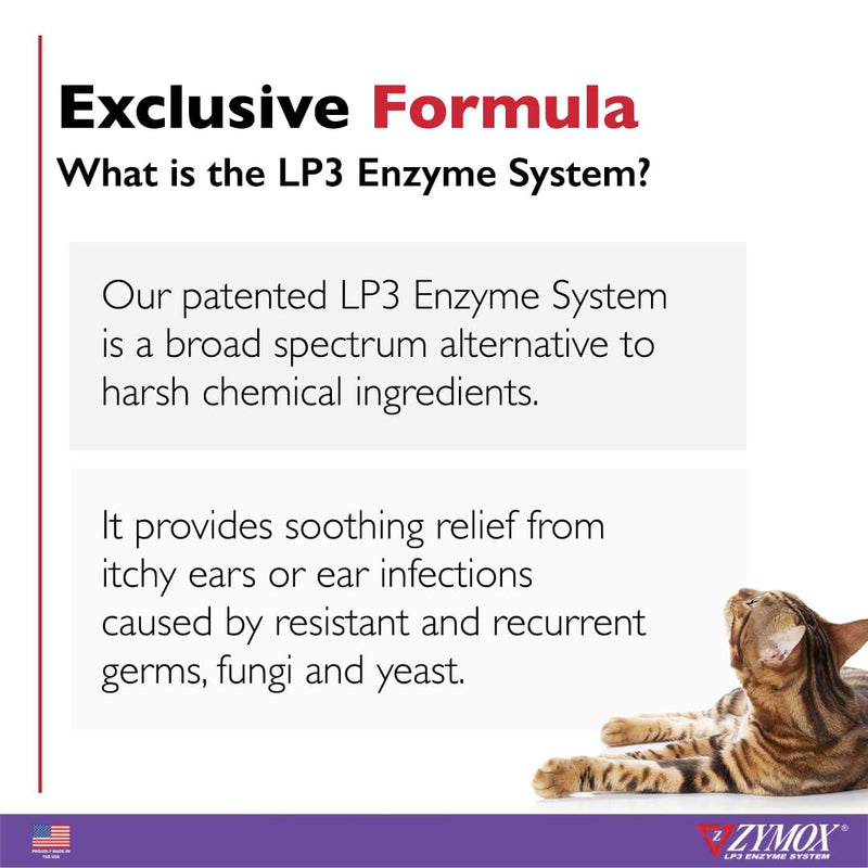 Zymox Enzymatic Ear Wipes, Ear Cleanser, & Otic Plus Ear Solution Hydrocortisone Free for Dogs and Cats - Product Bundle - for Dirty, Waxy, Smelly Ears and to Soothe Ear Infections - PawsPlanet Australia