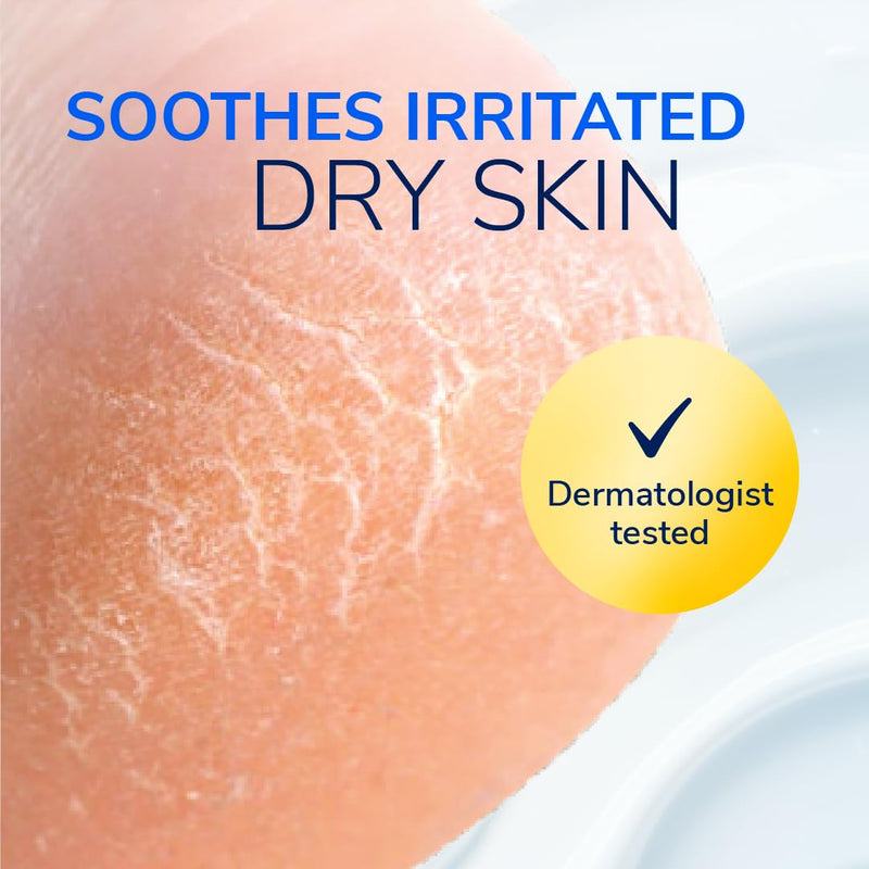 Dr. Scholl's Severe Cracked Heel Repair Restoring Balm 2.5oz, with 25% Urea for Dry, Cracked Feet, Heals and Moisturizes for Healthy Feet, Epsom Salt Soothes, Safe for Diabetics, 3-pack 2.5 Ounce (Pack of 3)