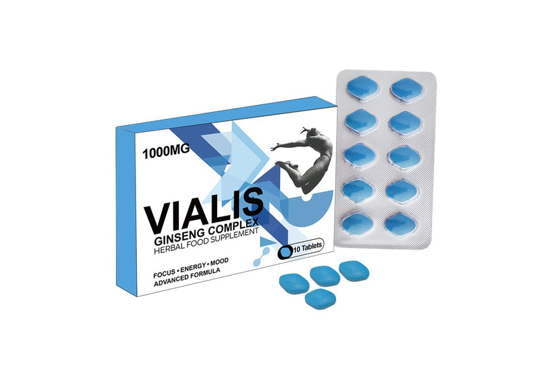Blue 1000MG Stamina & Firmness Support | Harder, Stronger for Longer | 10 Pills for Men UK