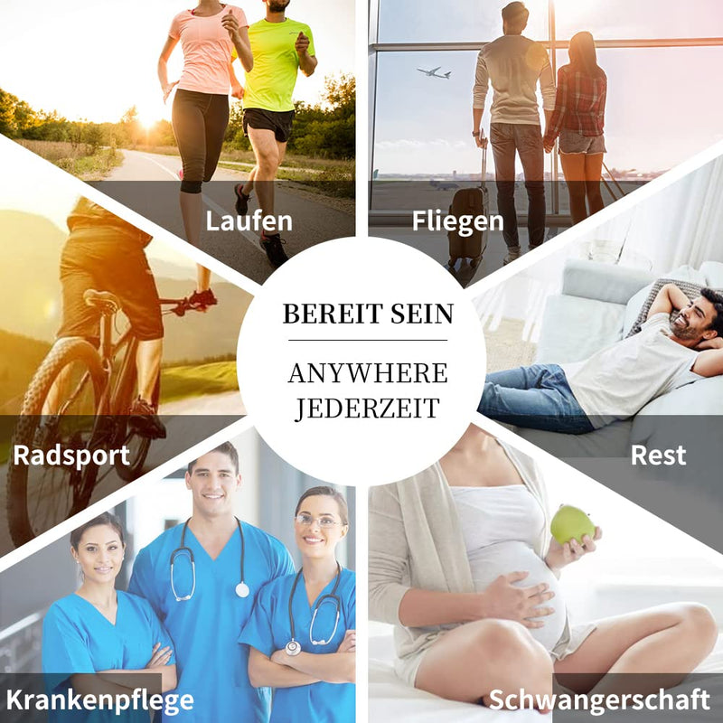 [Australia] - VARCOH compression stockings for women, compression stockings for men, support stockings for women suitable for pregnancy and varicose veins (beige, L) L beige 