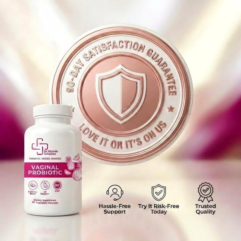Vaginal Probiotics for Women pH Balance, 7 Billion CFU Lactobacillus | Odor and Flora Support, Prebiotics with Cranberry and Pineapple, 30 Capsules, 1 Month Supply, Made in USA, Third-Party Tested