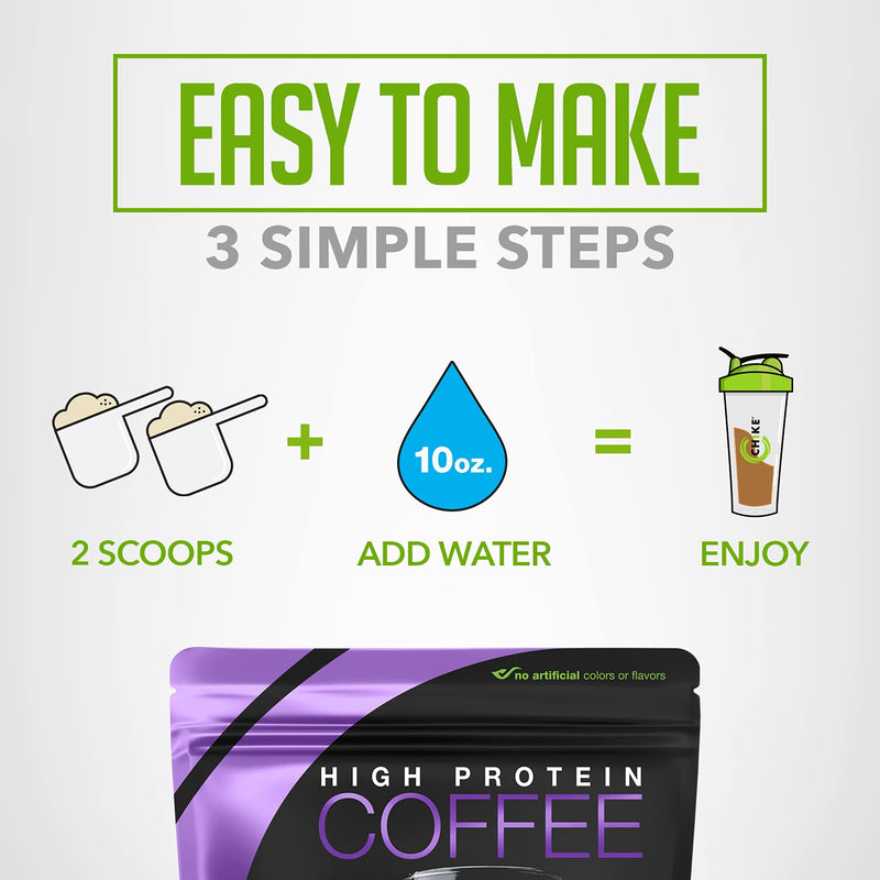[Australia] - Chike Caramel High Protein Iced Coffee, 20 G Protein, 2 Shots Espresso, 1 G Sugar, Keto Friendly and Gluten Free, 14 Servings (14.8 Ounce) 