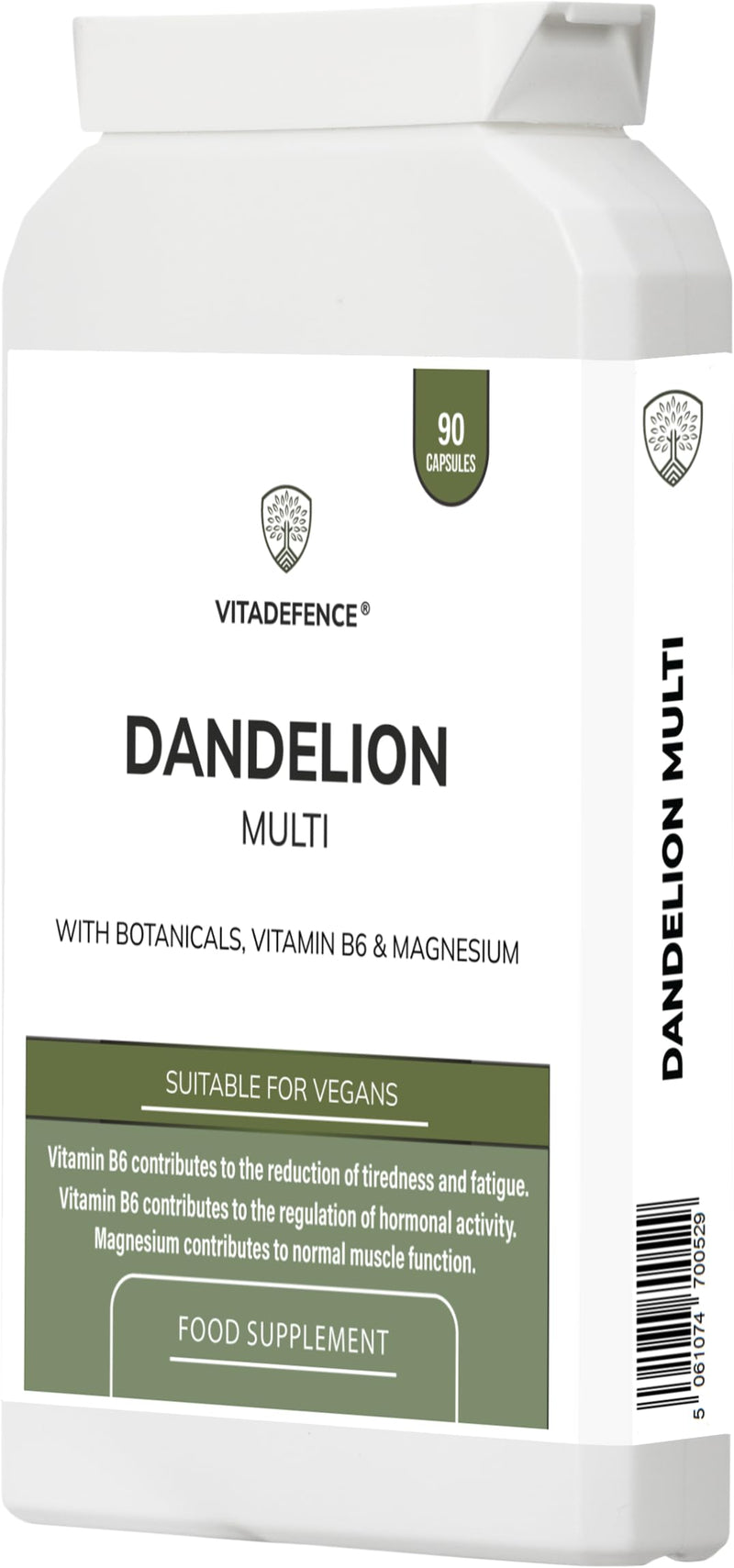 Dandelion Multi | with Vitamin B6, Magnesium & Botanicals – 90 Capsules