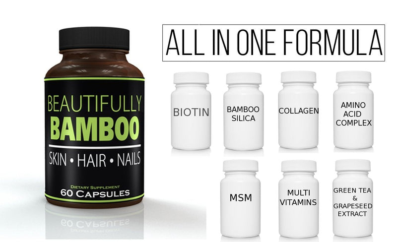 [Australia] - Ultra Vitamin for Skin, Hair, and Nail Growth. Enriched with Biotin, Bamboo Silica, Amino Acids and more (60 capsules) 
