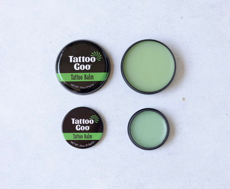 [Australia] - Tattoo Goo Original Travel Size Tattoo After Care, Natural Tattoo Balm with Beeswax and Cocoa Butter, Soothing Tattoo Ointment and Brightening Care, .32 oz; Packaging may vary 