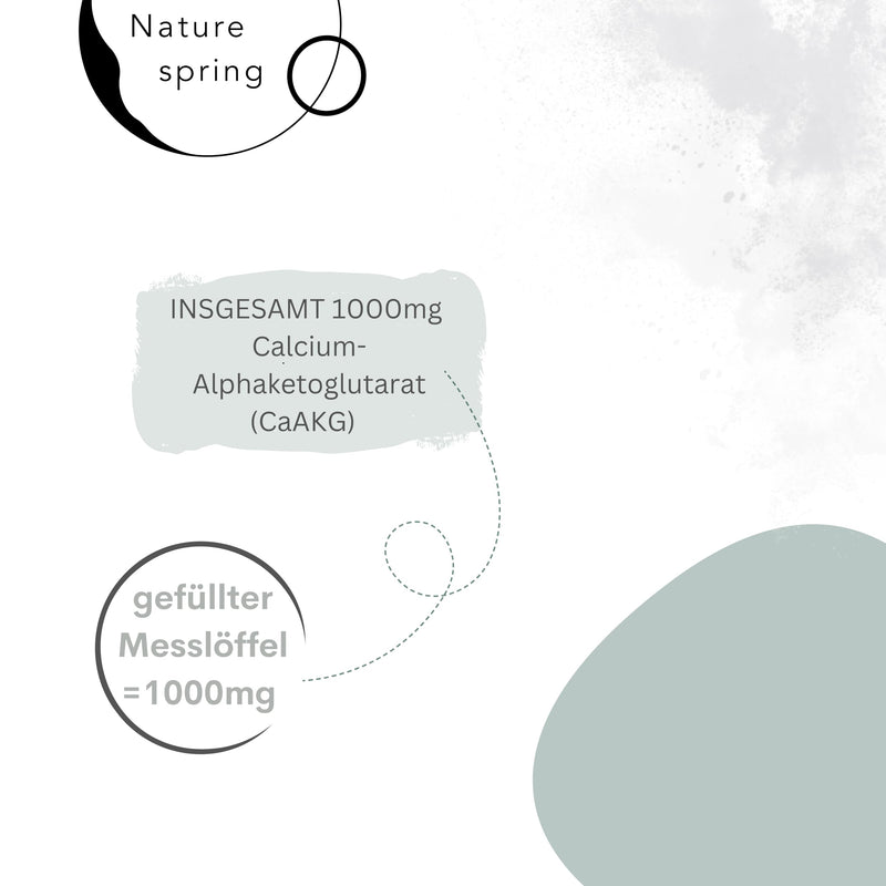 [Australia] - CaAKG | Calcium alphaketoglutarate | 100g +3.3 months | high dose | 1000mg | CaAKG in the best quality without additives | Laboratory tested in Germany 100 g (pack of 1) 