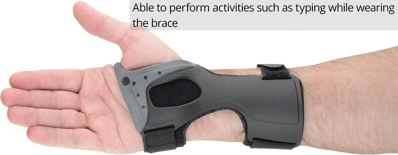 [Australia] - Ossur Exoform Carpal Tunnel Wrist Brace | Pain Relief and Recovery From Carpal Tunnel Syndrome, Tendonitis, and Sprains | Lightweight and Low Profile Design | (Large, Left) 