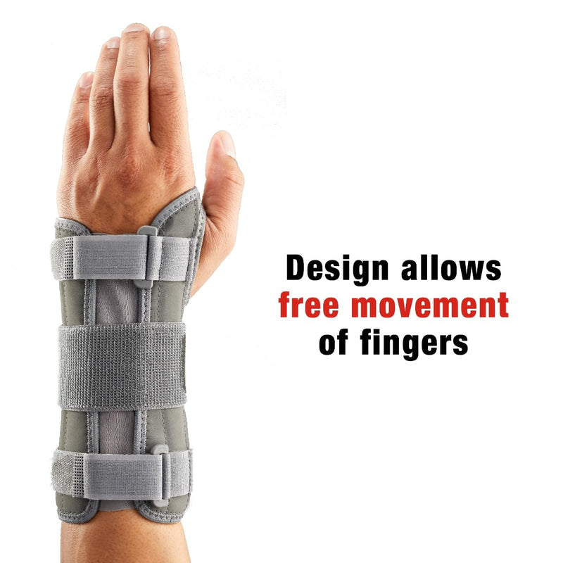 ACE Brand Carpal Tunnel Wrist Stabilizer, Wrist Support for Carpal Tunnel, Adjustable Wrist Brace With Memory Foam Palm, One Size Fits Most 5.5-9 Inch (Pack of 1) Left Hand