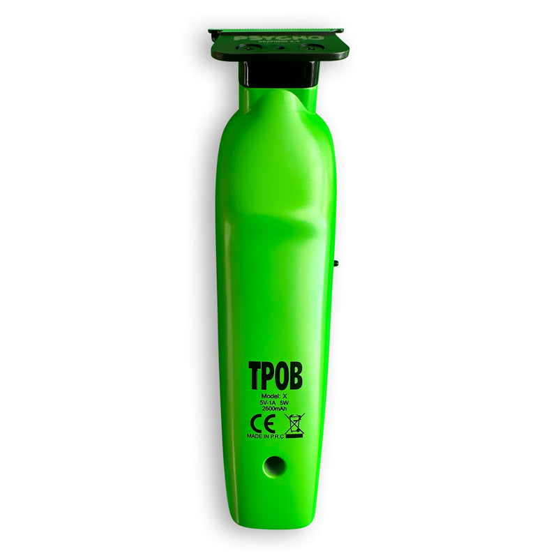 [Australia] - TPOB X Digital Brushless 7200rpm Professional Hair Trimmer Hair Clippers for Men, Psycho Blade Trimmer Cordless Rechargeable Edgers Clippers X Trimmer Slime 