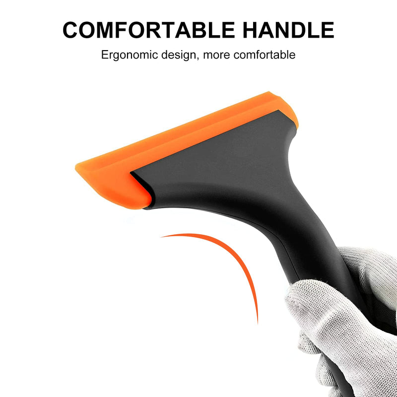 [Australia] - SetSail Shower Squeegee for Glass Doors, Small Squeegee for Shower Glass Door Mini Silicone Squeegee for Window, Door, Bathroom, Mirror, Car Window 1 Pack 