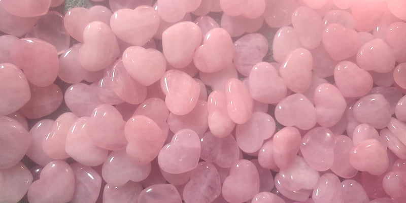 [Australia] - MAIBAOTA 45 mm Crystal Heart Big Healing Crystals Heart Love Crystal Stone Natural Reiki Gemstone Crystal Gifts for Mom Mothers Day Valentines Day Palm Worry Stones for Anxiety 01 Rose Quartz Crystal 
