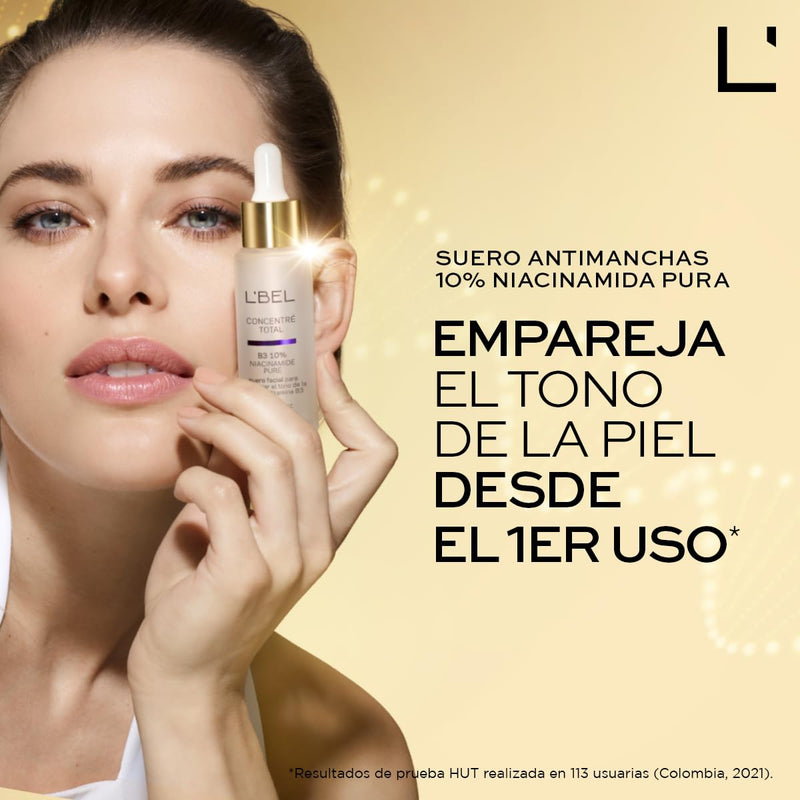 L'BEL - Concentré Total B3 10% Niacinamide Pure Facial Serum With Vitamin B3