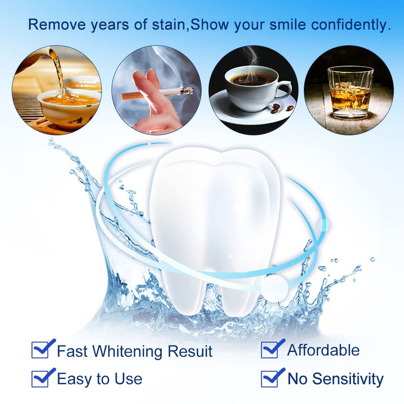 [Australia] - 10PCS 3ML Teeth Whitening Gel Syringes Refills 35% CP Bleaching Gel, Tooth Whitener Gel Kit 