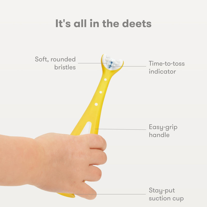 [Australia] - Frida Baby Training Toothbrush for Toddlers (Pack of 2) 