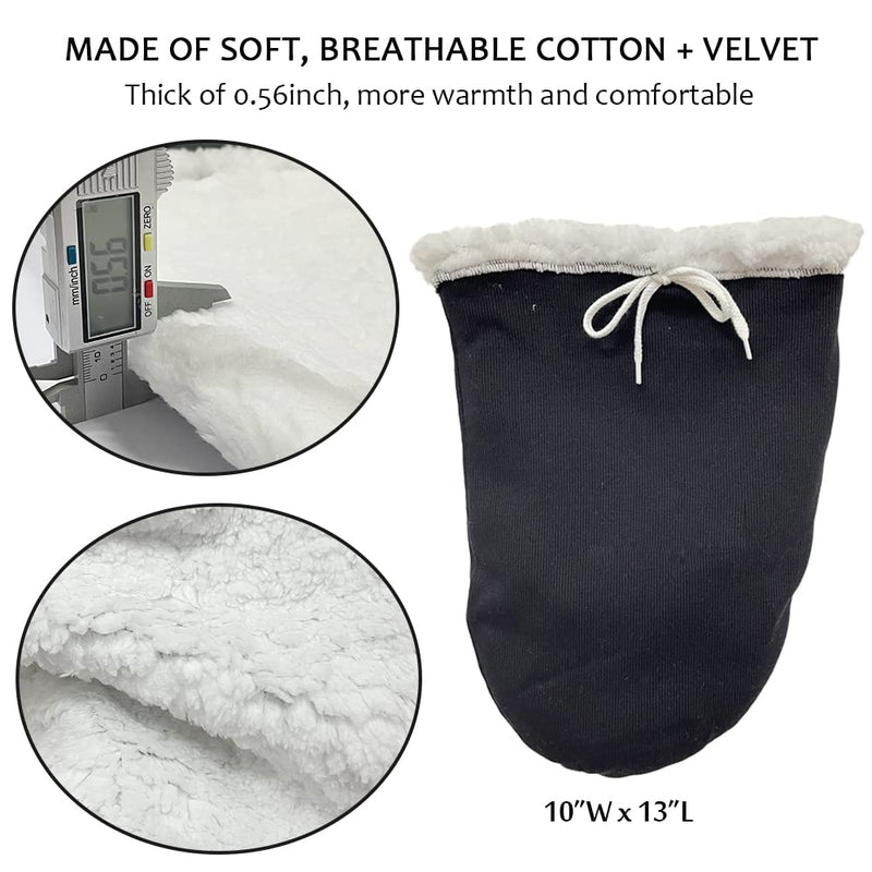 EDWERD Foot Cast Sock Cover for Ankle Toe, Warm Plaster Stocking Protective Accessories for Wounds & Burns, 1 Pcs For Foot