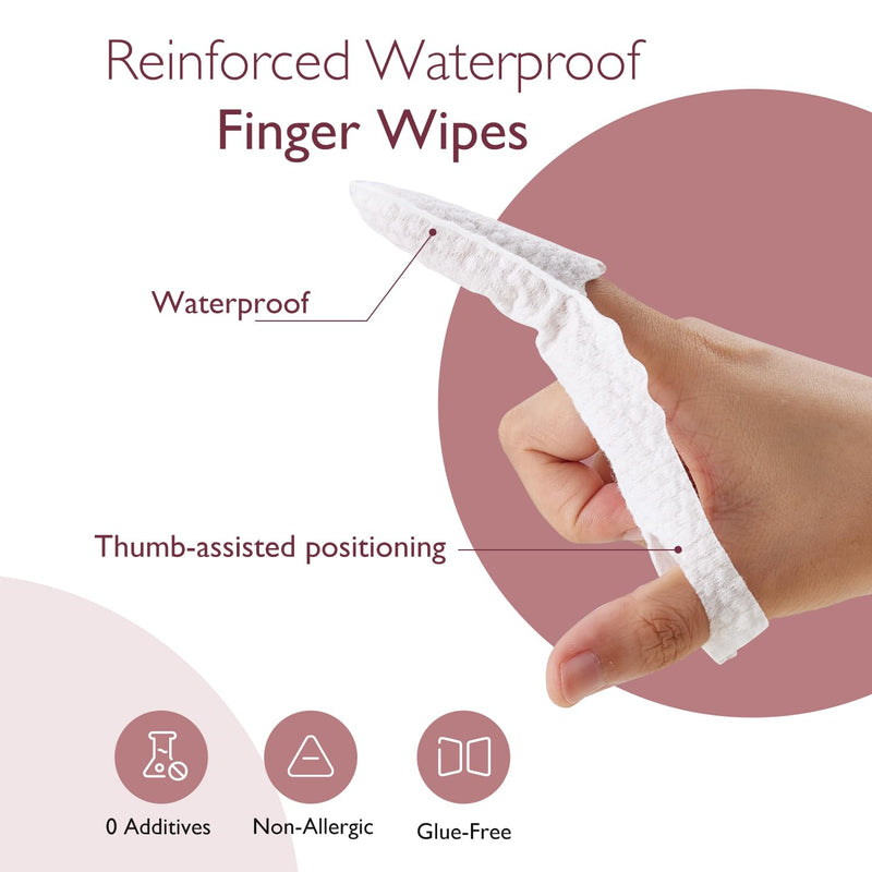 [Australia] - Momcozy Baby Diaper Cream Applicator Kit - Spatula, Finger Wipes & Waterproof Sleeve 