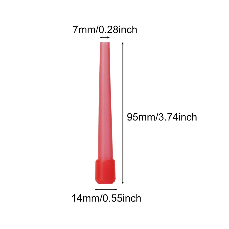 [Australia] - Hookah Tips Disposable Hookah Mouth Tips Individual Wrapped Mixed Colors (100) 100 