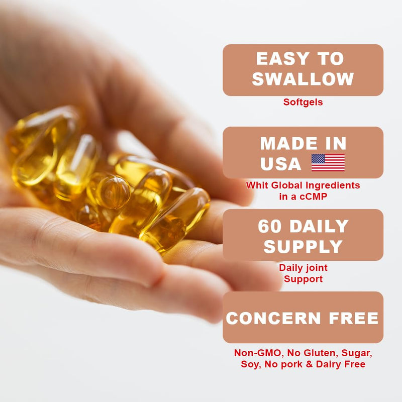 Health Dose Omega 3 Fish Oil 2000mg – Lemon-Flavored Softgels with EPA 800mg & DHA 600mg for Brain, Heart, and Wellness Support – Easy-to-Digest, No Fish Burps – 120 Softgels, 2-Month Supply 1